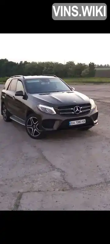 Позашляховик / Кросовер Mercedes-Benz GLE-Class 2018 2.14 л. Автомат обл. Кіровоградська, Кропивницький (Кіровоград) - Фото 1/12