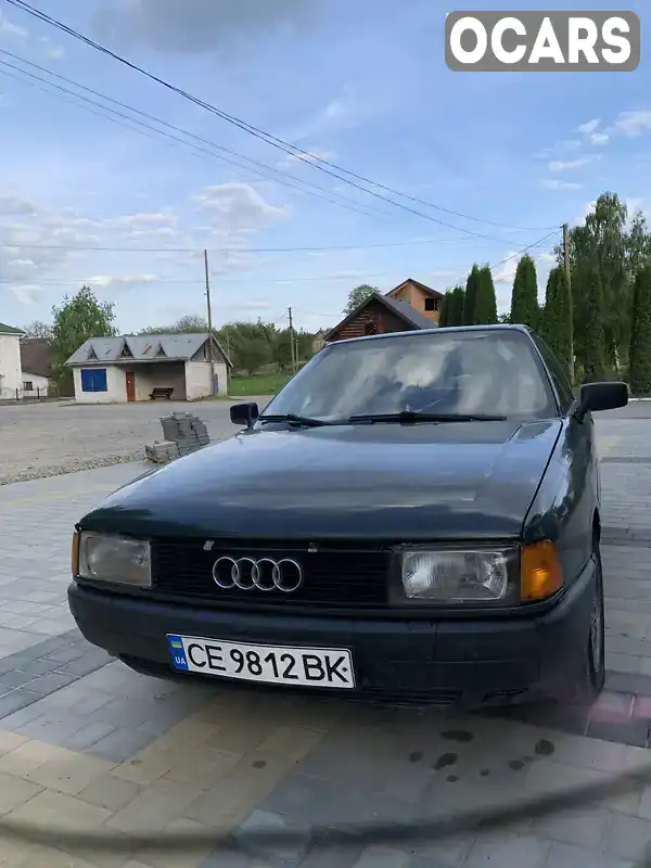 Седан Audi 80 1987 1.6 л. Ручная / Механика обл. Черновицкая, Черновцы - Фото 1/7