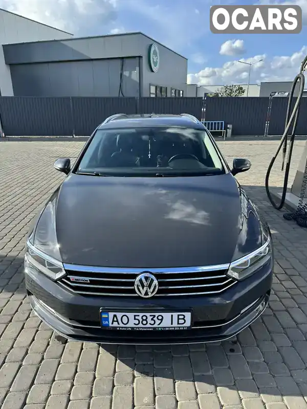 Універсал Volkswagen Passat 2015 2 л. Автомат обл. Закарпатська, Мукачево - Фото 1/21