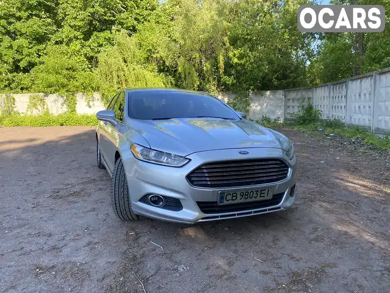 Седан Ford Fusion 2014 2.5 л. Автомат обл. Чернігівська, Прилуки - Фото 1/14