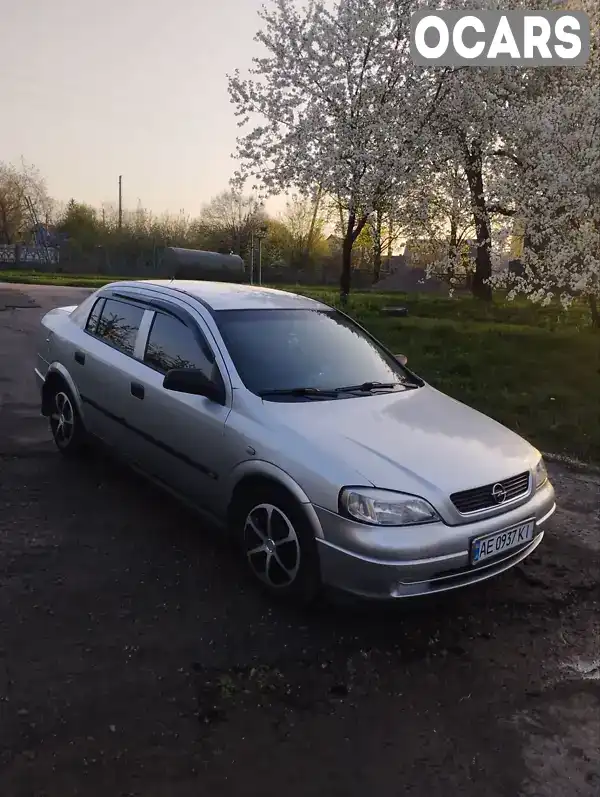 Седан Opel Astra 1999 1.6 л. Ручна / Механіка обл. Дніпропетровська, Кам'янське (Дніпродзержинськ) - Фото 1/12