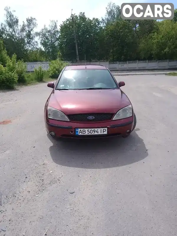 Ліфтбек Ford Mondeo 2002 2 л. Ручна / Механіка обл. Вінницька, Гнівань - Фото 1/9