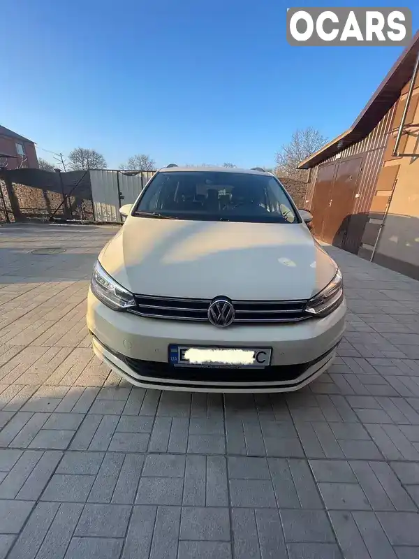 Мікровен Volkswagen Touran 2016 2 л. Автомат обл. Полтавська, Кобеляки - Фото 1/16