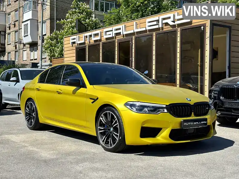 Седан BMW M5 2018 4.39 л. Автомат обл. Київська, Київ - Фото 1/21