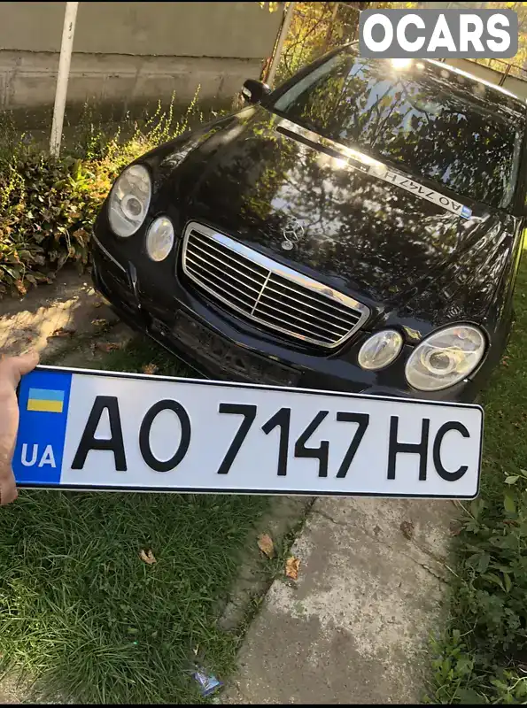 Седан Mercedes-Benz E-Class 2004 3.2 л. Автомат обл. Закарпатська, Тячів - Фото 1/20