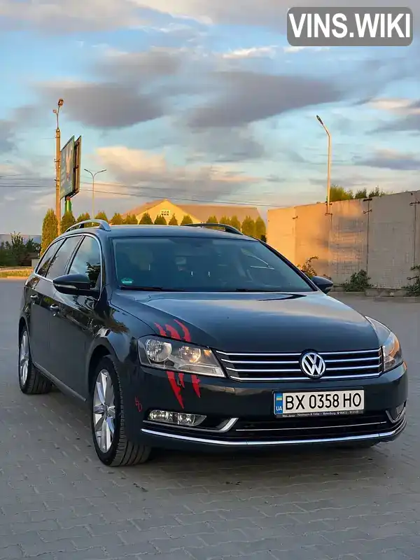 Універсал Volkswagen Passat 2012 2 л. Ручна / Механіка обл. Хмельницька, Дунаївці - Фото 1/21