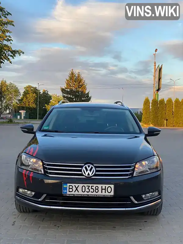 WVWZZZ3CZDE026985 Volkswagen Passat 2012 Універсал 2 л. Фото 2