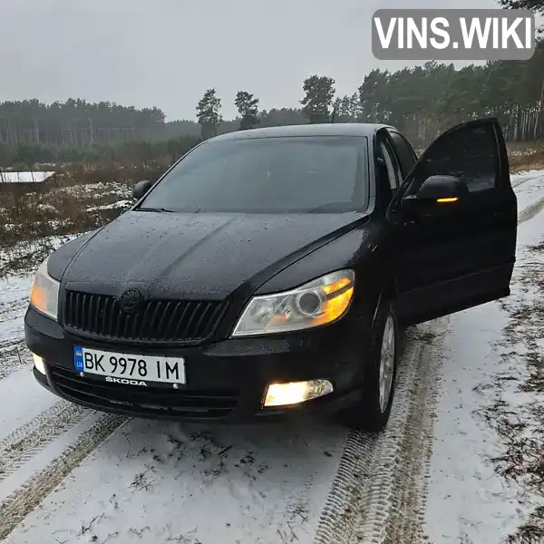 Ліфтбек Skoda Octavia 2012 1.8 л. Ручна / Механіка обл. Рівненська, Сарни - Фото 1/21