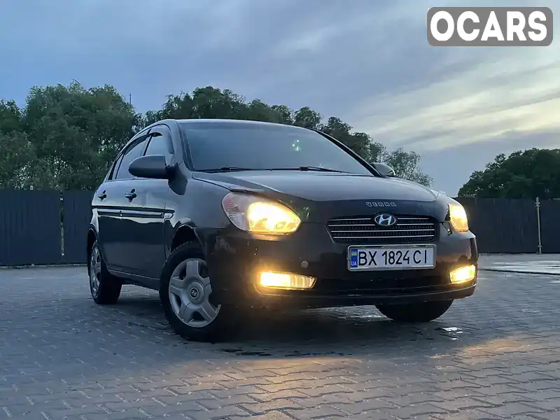 Седан Hyundai Accent 2008 1.4 л. Ручна / Механіка обл. Хмельницька, Хмельницький - Фото 1/7