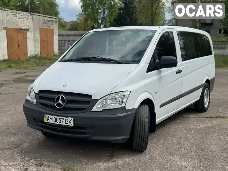 Мінівен Mercedes-Benz Vito 2011 2.2 л. Ручна / Механіка обл. Житомирська, Олевськ - Фото 1/21