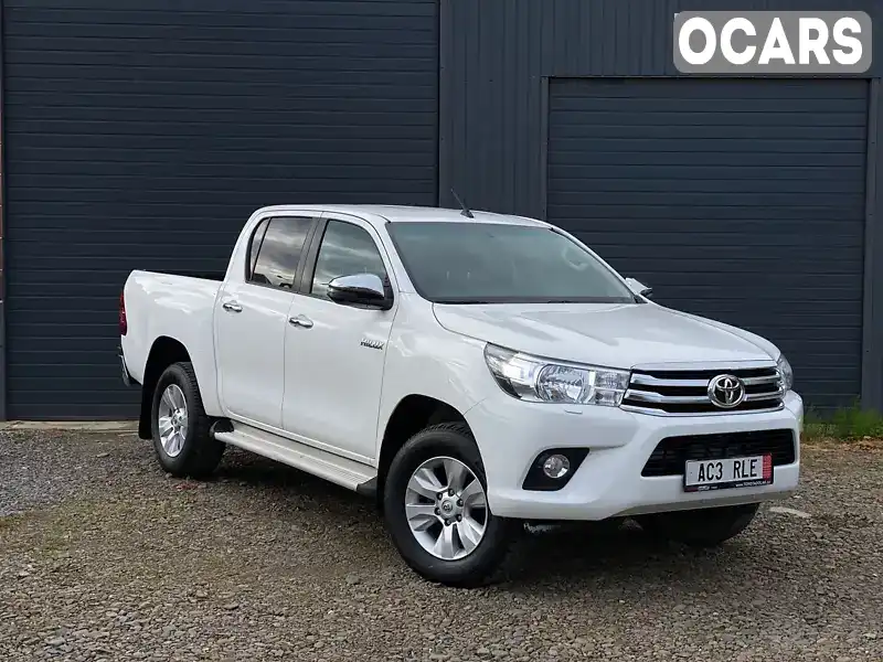 Пікап Toyota Hilux 2017 2.4 л. Ручна / Механіка обл. Закарпатська, Ужгород - Фото 1/21