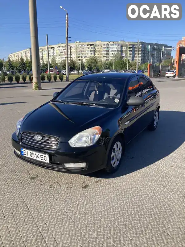 Седан Hyundai Accent 2008 1.4 л. Ручна / Механіка обл. Полтавська, Полтава - Фото 1/9