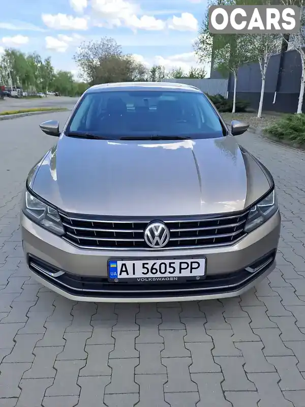 Седан Volkswagen Passat 2016 1.8 л. Автомат обл. Київська, Біла Церква - Фото 1/20