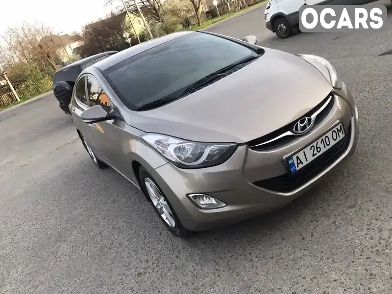 Седан Hyundai Elantra 2013 1.8 л. Автомат обл. Київська, Бровари - Фото 1/13