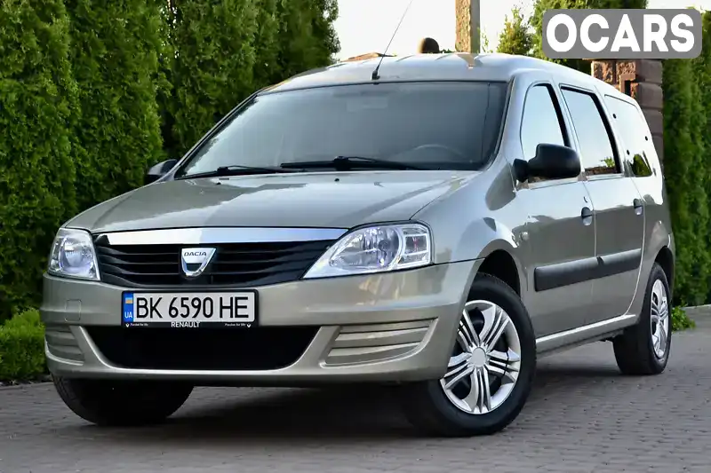 Седан Dacia Logan 2009 1.6 л. Ручна / Механіка обл. Рівненська, Рівне - Фото 1/21