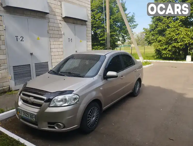 Седан Chevrolet Aveo 2007 1.6 л. Ручна / Механіка обл. Черкаська, Золотоноша - Фото 1/8