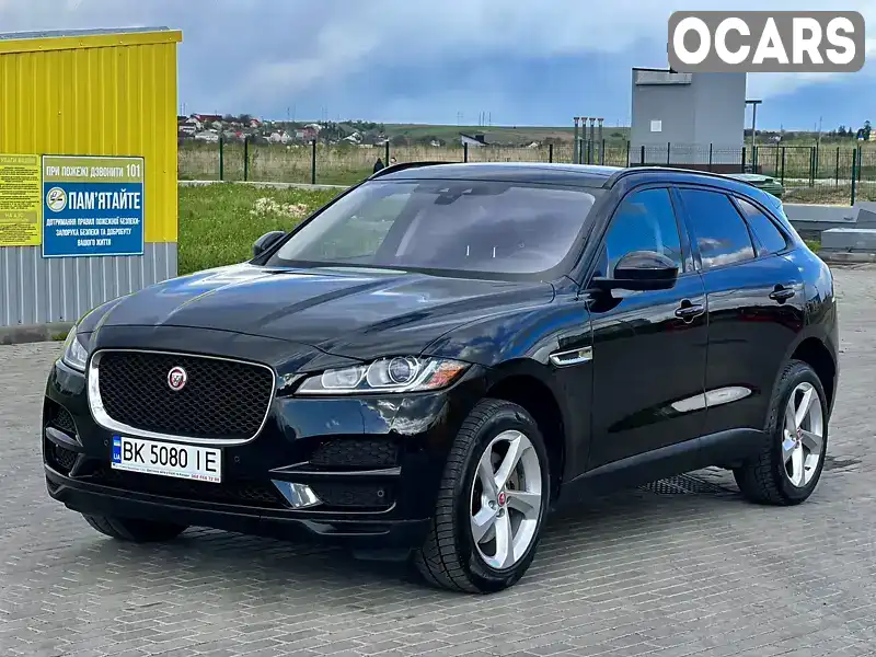 Позашляховик / Кросовер Jaguar F-Pace 2017 3 л. Автомат обл. Рівненська, Рівне - Фото 1/21