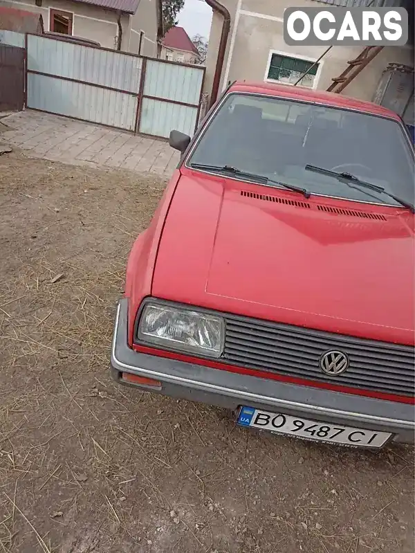 Седан Volkswagen Jetta 1987 null_content л. Ручная / Механика обл. Тернопольская, Лановцы - Фото 1/4