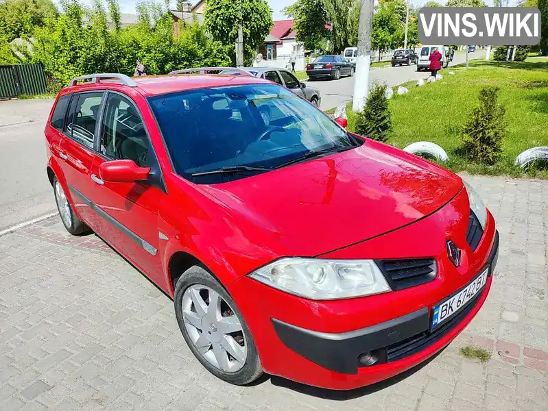 VF1KM0U0636157649 Renault Megane 2006 Универсал 2 л. Фото 1