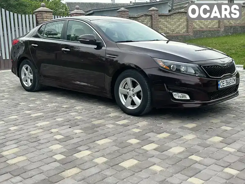 Седан Kia Optima 2015 2.36 л. Автомат обл. Черновицкая, Черновцы - Фото 1/14