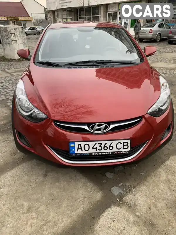 Седан Hyundai Elantra 2011 1.6 л. Ручна / Механіка обл. Закарпатська, Ужгород - Фото 1/7