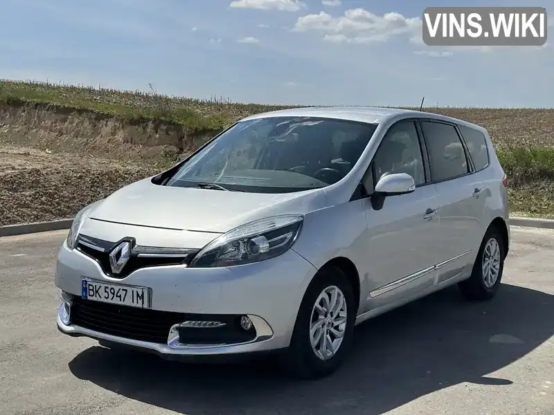 Минивэн Renault Scenic 2013 1.46 л. Ручная / Механика обл. Ровенская, Ровно - Фото 1/21