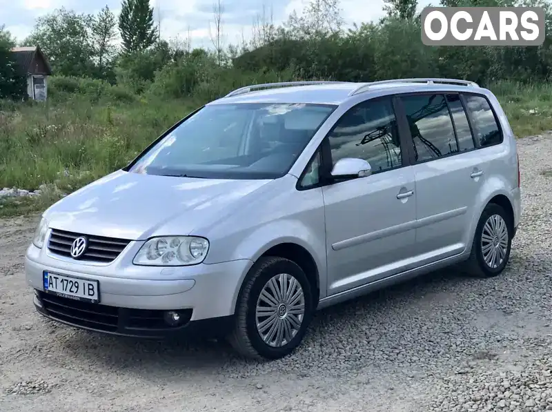 Мінівен Volkswagen Touran 2006 1.98 л. Ручна / Механіка обл. Івано-Франківська, Калуш - Фото 1/21