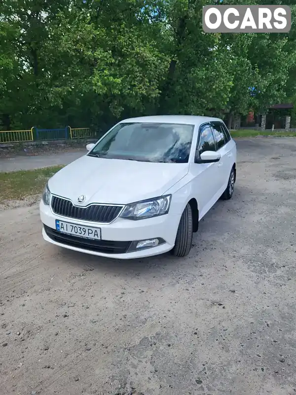 Універсал Skoda Fabia 2017 1.2 л. Ручна / Механіка обл. Київська, Обухів - Фото 1/12