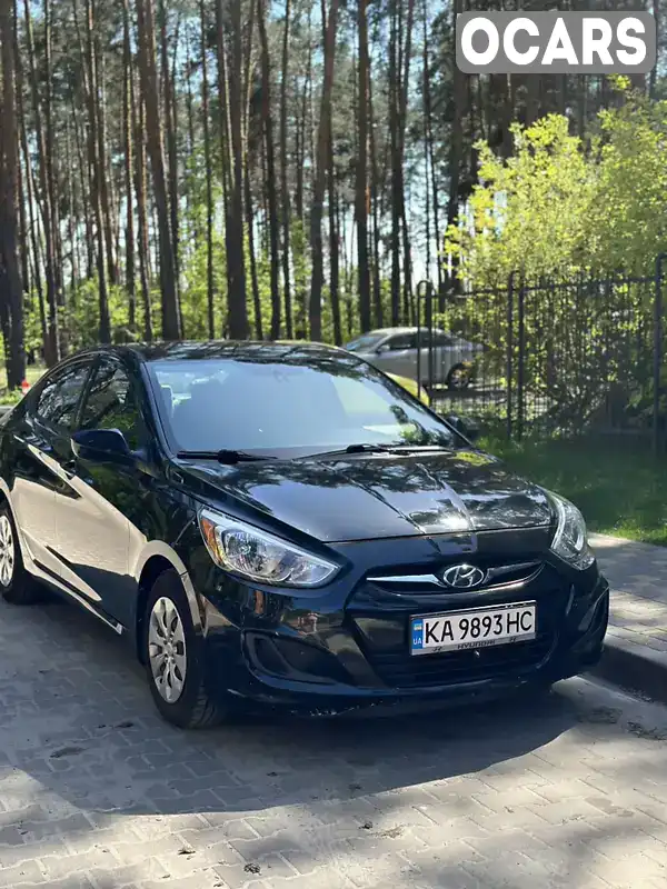 Седан Hyundai Accent 2016 1.59 л. Автомат обл. Київська, Київ - Фото 1/17