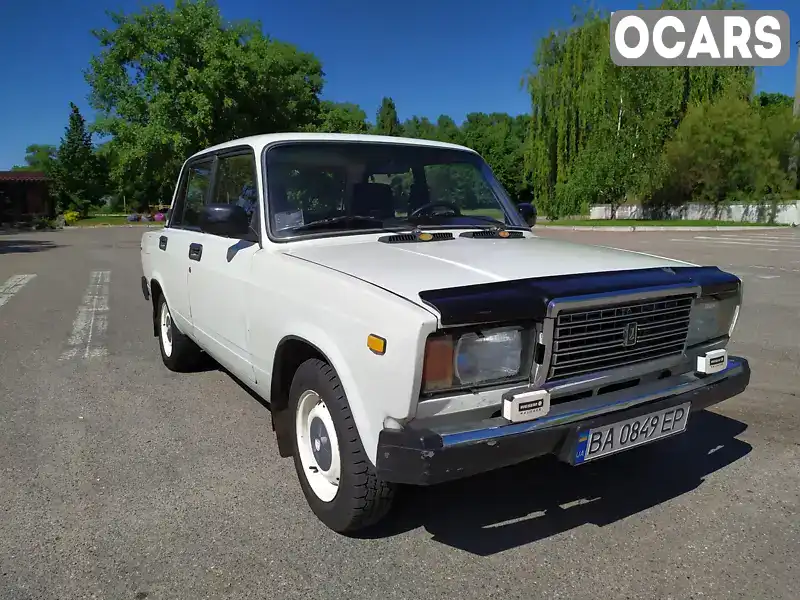 Седан ВАЗ / Lada 2107 1987 1.45 л. Ручна / Механіка обл. Кіровоградська, Олександрія - Фото 1/17