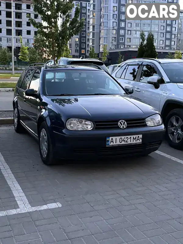 Универсал Volkswagen Golf 2001 1.6 л. Ручная / Механика обл. Киевская, Блестница - Фото 1/21