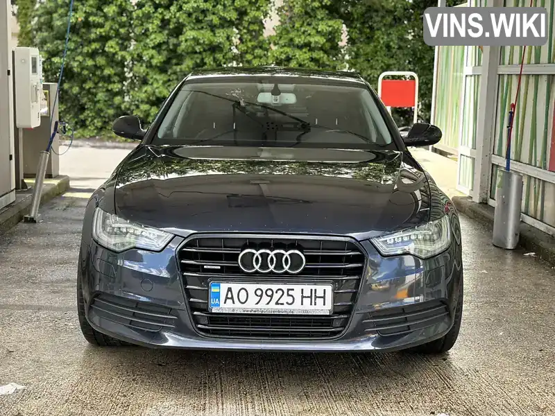 Седан Audi A6 2013 3 л. Автомат обл. Закарпатська, Тячів - Фото 1/21