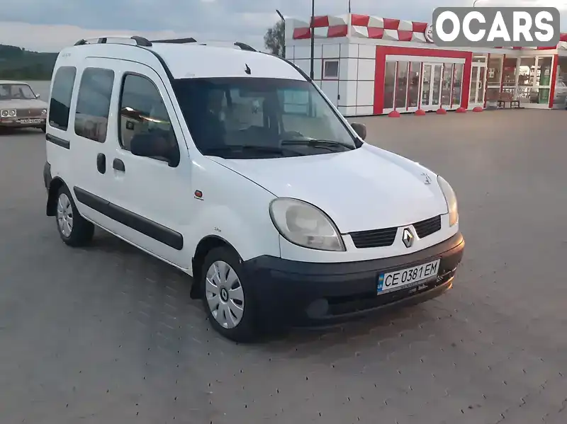 Мінівен Renault Kangoo 2003 1.5 л. Ручна / Механіка обл. Чернівецька, Новоселиця - Фото 1/14