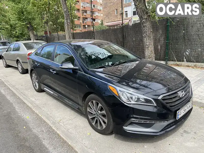 Седан Hyundai Sonata 2017 2.36 л. Автомат обл. Львівська, Борислав - Фото 1/21