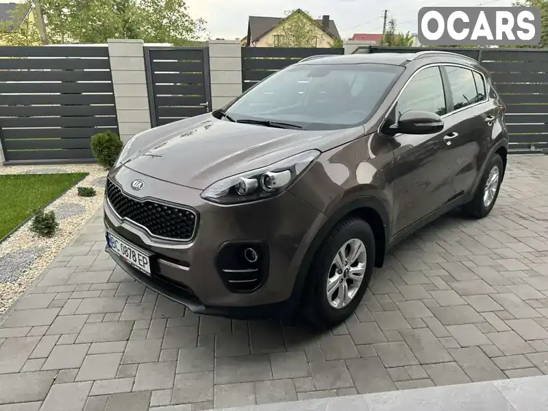 U5YPG815AGL201395 Kia Sportage 2016 Позашляховик / Кросовер 1.69 л. Фото 1