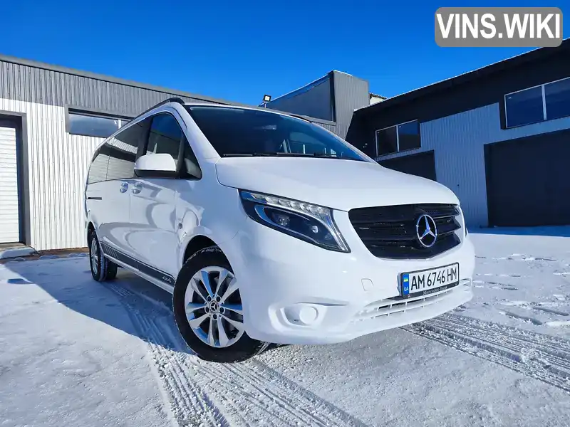 Мінівен Mercedes-Benz Vito 2020 2 л. Автомат обл. Житомирська, Бердичів - Фото 1/21