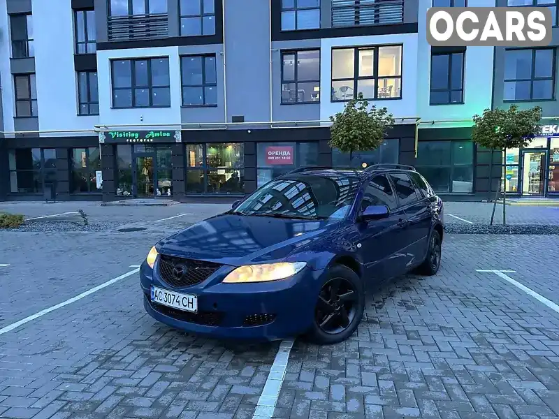 Универсал Mazda 6 2003 2 л. Ручная / Механика обл. Волынская, Луцк - Фото 1/9