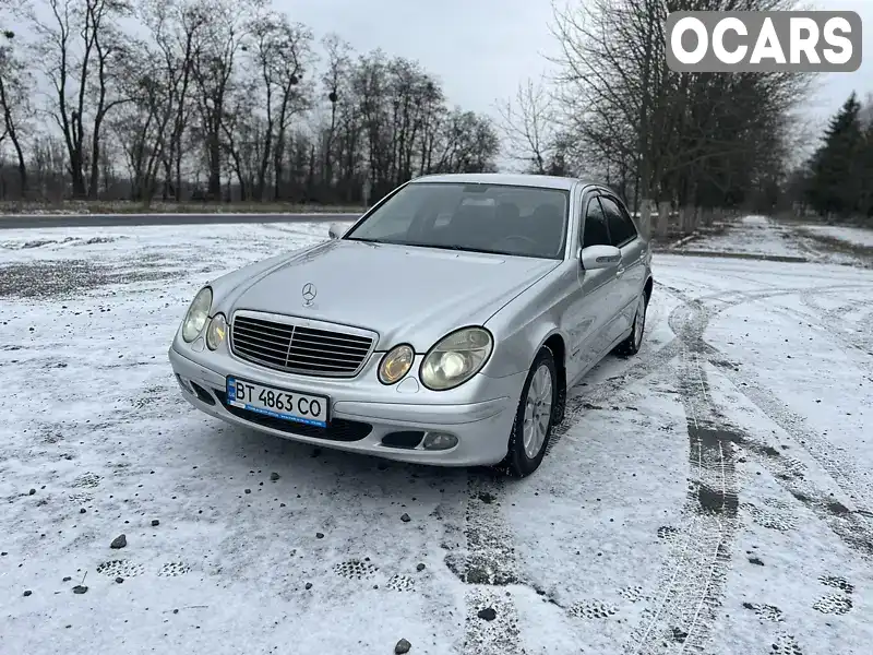 Седан Mercedes-Benz E-Class 2003 2 л. Автомат обл. Винницкая, Винница - Фото 1/21