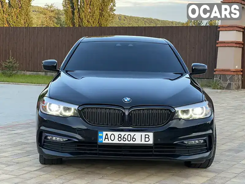 WBAJC3108JWA80271 BMW 5 Series 2018 Седан 2 л. Фото 2