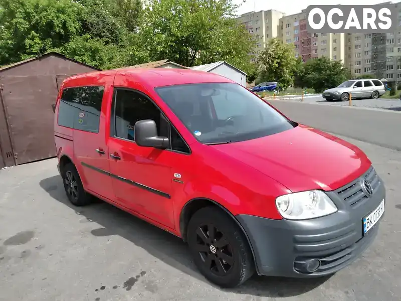 Мінівен Volkswagen Caddy 2006 1.6 л. Ручна / Механіка обл. Рівненська, Рівне - Фото 1/21