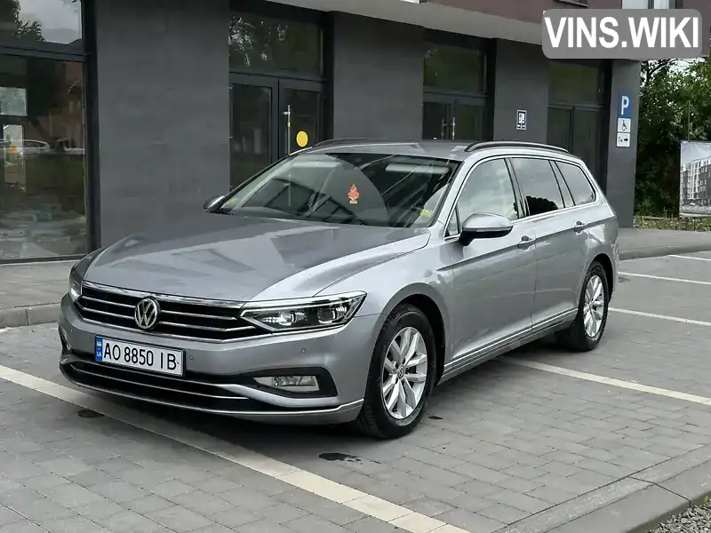 Універсал Volkswagen Passat 2019 1.6 л. Автомат обл. Закарпатська, Свалява - Фото 1/21