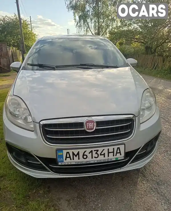 Седан Fiat Linea 2013 1.4 л. Ручна / Механіка обл. Житомирська, Овруч - Фото 1/20