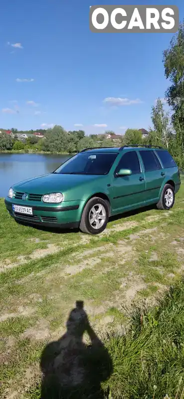 Універсал Volkswagen Golf 2002 1.39 л. Ручна / Механіка обл. Київська, Шевченківе - Фото 1/17