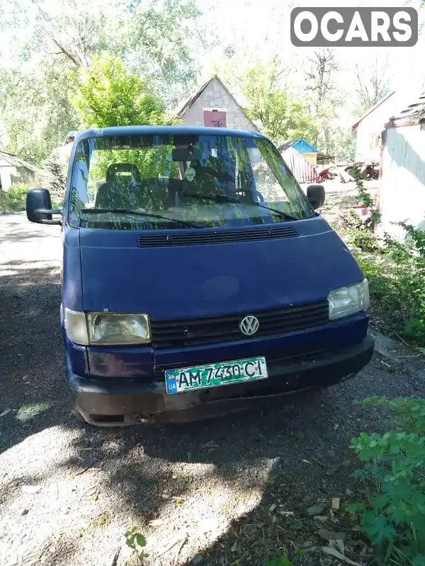 Мінівен Volkswagen Transporter 1993 1.9 л. Ручна / Механіка обл. Донецька, Слов'янськ - Фото 1/17