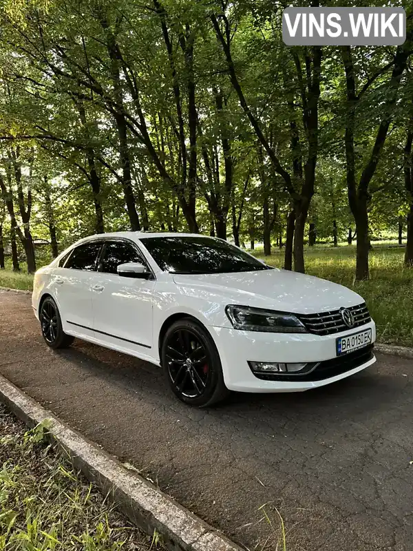 Седан Volkswagen Passat 2012 3.6 л. Автомат обл. Кировоградская, Новоукраинка - Фото 1/21