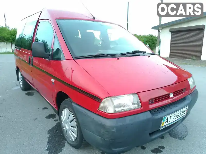 Мінівен Fiat Scudo 2001 1.87 л. Ручна / Механіка обл. Івано-Франківська, Городенка - Фото 1/9