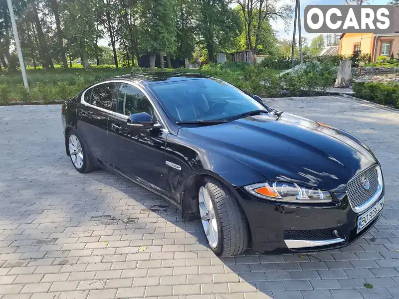 Седан Jaguar XF 2014 3 л. Автомат обл. Тернопільська, Тернопіль - Фото 1/21