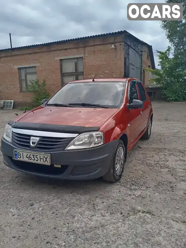 Седан Dacia Logan 2008 1.39 л. Ручная / Механика обл. Полтавская, Полтава - Фото 1/11