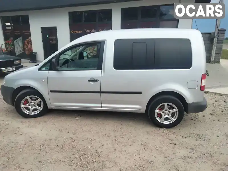 Мінівен Volkswagen Caddy 2007 1.9 л. Ручна / Механіка обл. Рівненська, Березне - Фото 1/13