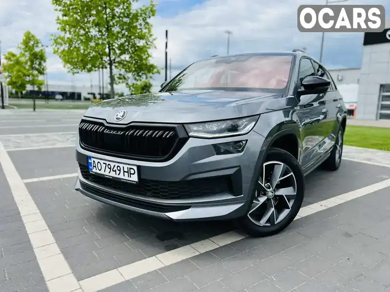 Позашляховик / Кросовер Skoda Kodiaq 2022 1.98 л. Робот обл. Закарпатська, Мукачево - Фото 1/21